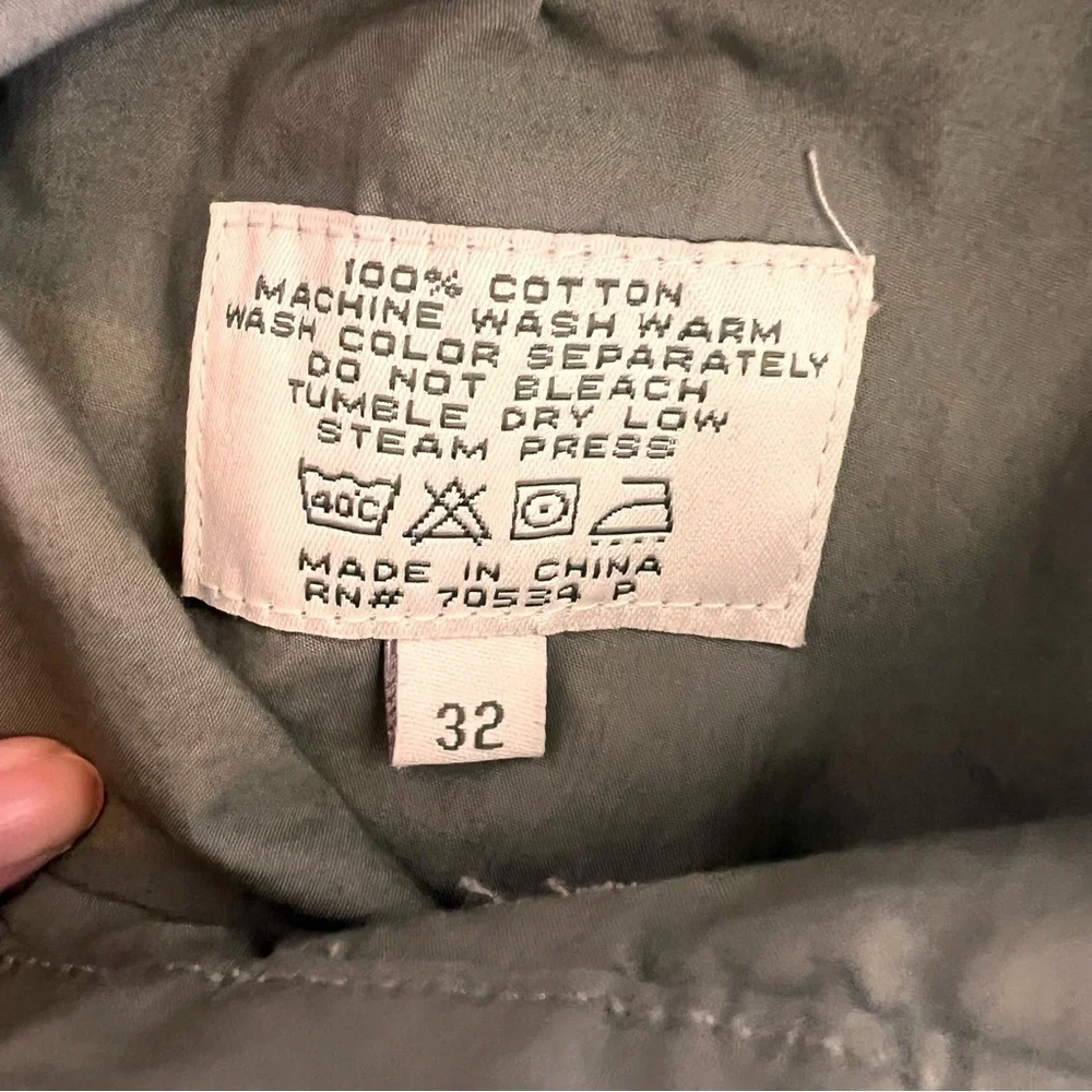 Orvis Convertible Hiking Pants Olive Green Men’s size 32